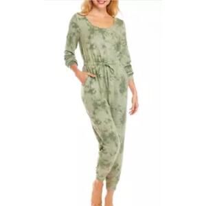 AS YOU WISH‎ Daydream Juniors Lounge Tie Dye Jumpsuit size XL NEW